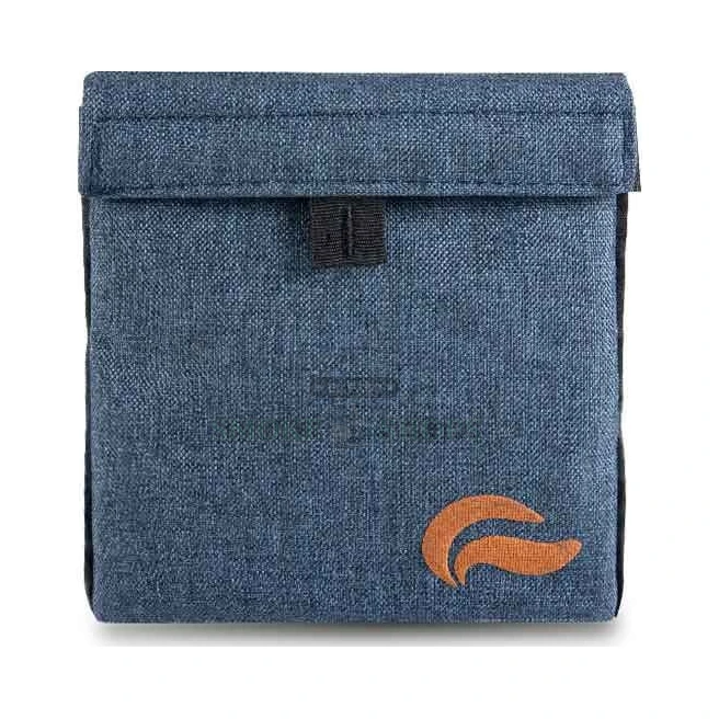 Skunk Mr. Slick Large smell-proof pouch in El Paso showing double velcro flap and slim canvas profile, 7 colors