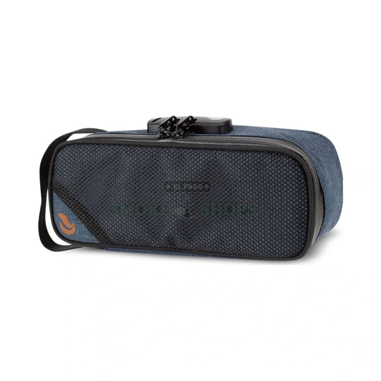 Skunk Sidekick Medium case side view in El Paso, 4 by 8 by 5 in smell-proof lock case, same-day pickup
