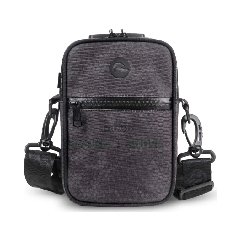 Skunk Slide Pack crossbody sling in El Paso showing padded fabric shell and adjustable strap for daily carry