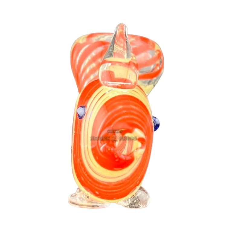 Smoking Nemo glass spoon bowl close-up in El Paso, 18 mm bowl for tobacco use, El Paso Smoke Shops