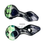 Spore Head Glass Spoon Hand Pipe thumbnail