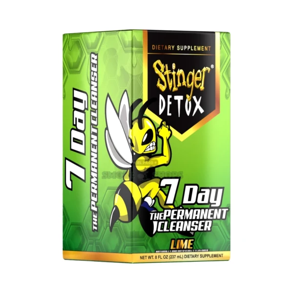 Stinger Detox 7-Day Total Detox 14-capsule cleanse box front view in El Paso, available same-day at our stores