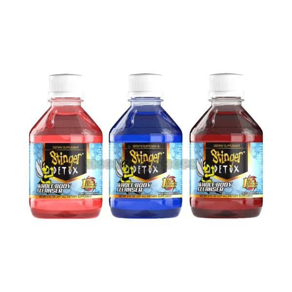 Stinger Detox The Buzz 5X cleanse drink 8 oz bottle in El Paso, extra-strength herbal blend, same-day pickup