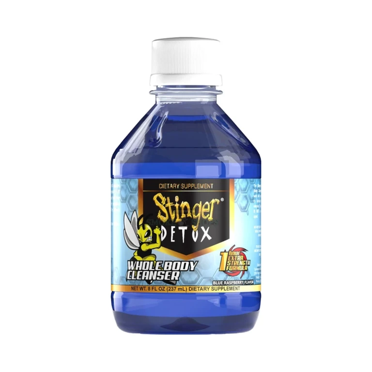 Stinger Detox Blueraspberry close-up at El Paso Smoke Shop, in stock near me for same-day pickup