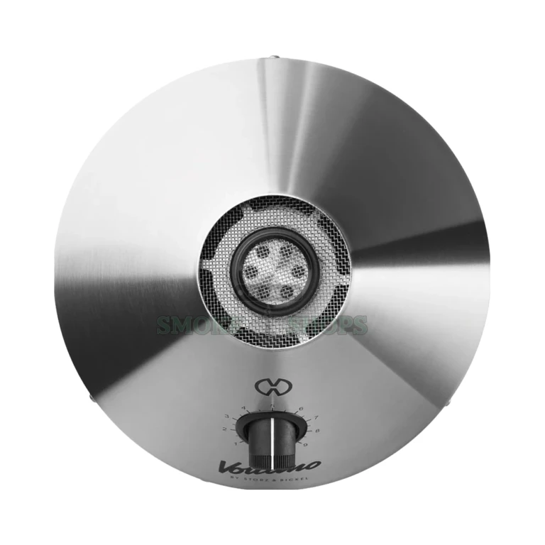 Classic Volcano desktop vaporizer base in El Paso, analog 9-level temperature dial with heat and air-pump buttons