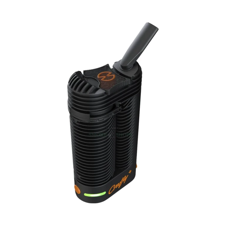 Storz & Bickel Crafty+ vaporizer ceramic-coated chamber close-up in El Paso, holds about 0.3 g dry herb