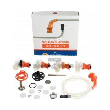 Storz & Bickel Volcano Hybrid Starter Set in El Paso, desktop dry herb vaporizer with balloon and whip delivery, same-day pickup