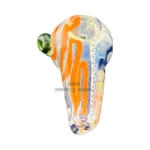 Sunrise Swirl Glass Spoon Hand Pipe thumbnail