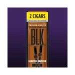 Swisher BLK Tip Cigarillos in El Paso, 2-Count Foil Pouch thumbnail