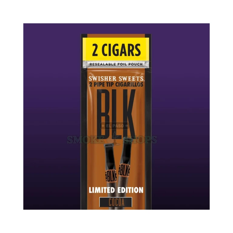 Swisher BLK Cocoa at El Paso Smoke Shop, in stock near me for same-day pickup