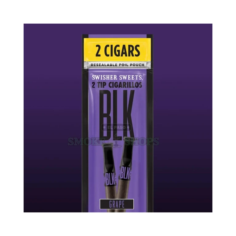 Swisher BLK Grape Tip at El Paso Smoke Shop, in stock near me for same-day pickup
