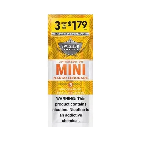 Swisher Sweet Mini Mango Lemonade at El Paso Smoke Shop, in stock in El Paso for same-day pickup