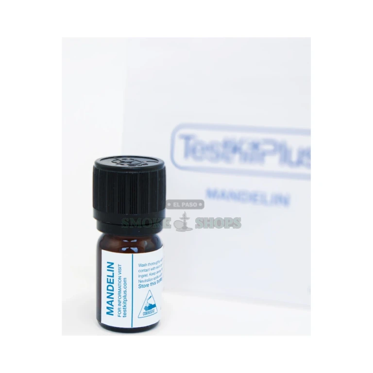 Mandelin reagent test kit color chart in El Paso, Test Kit Plus reference card for reading the color reaction result