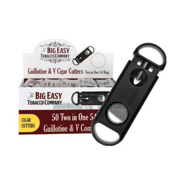 The Big Easy 2-in-1 Guillotine + V-Cut Cigar Cutter in El Paso