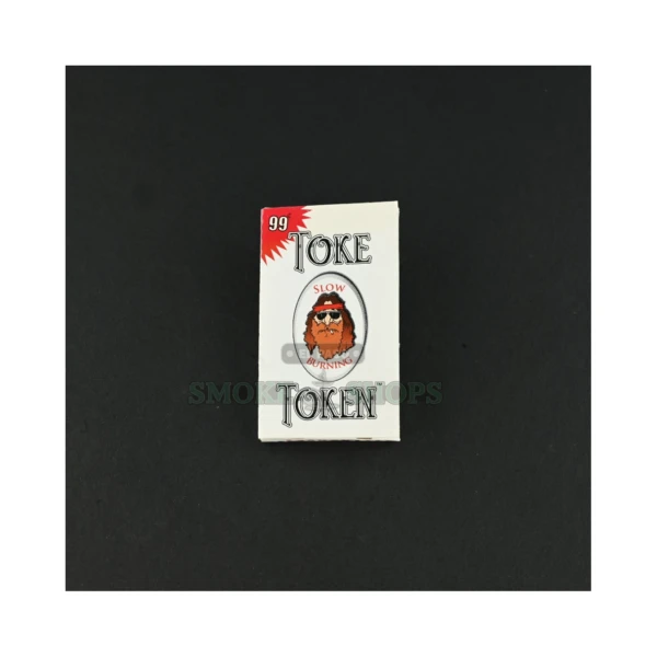 Toke Token 1.0 White single wide rolling papers booklet in El Paso, 32 ultra-thin leaves, same-day pickup