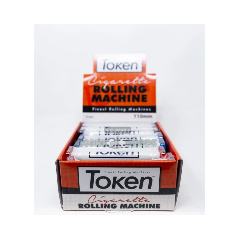 Token 110mm rolling machine in El Paso, King Size hemp apron roller for loose tobacco, same-day pickup