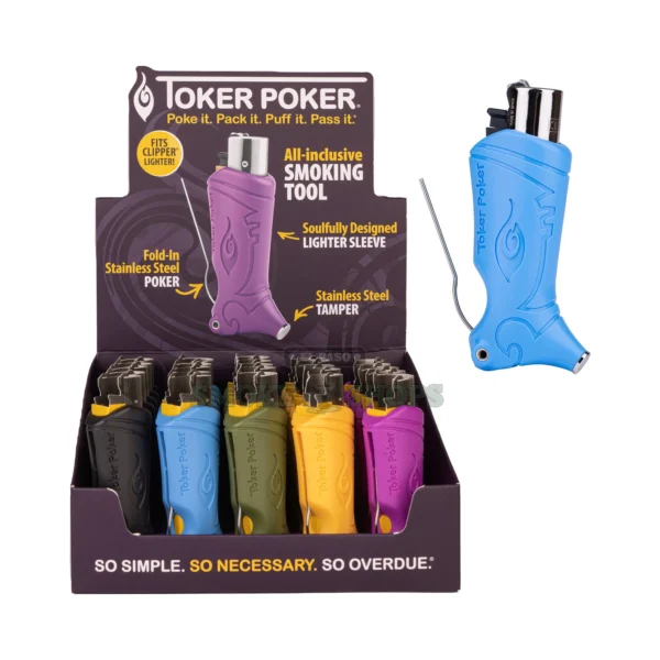 Toker Poker BIC Lighter Sleeve Multi-Tool in El Paso