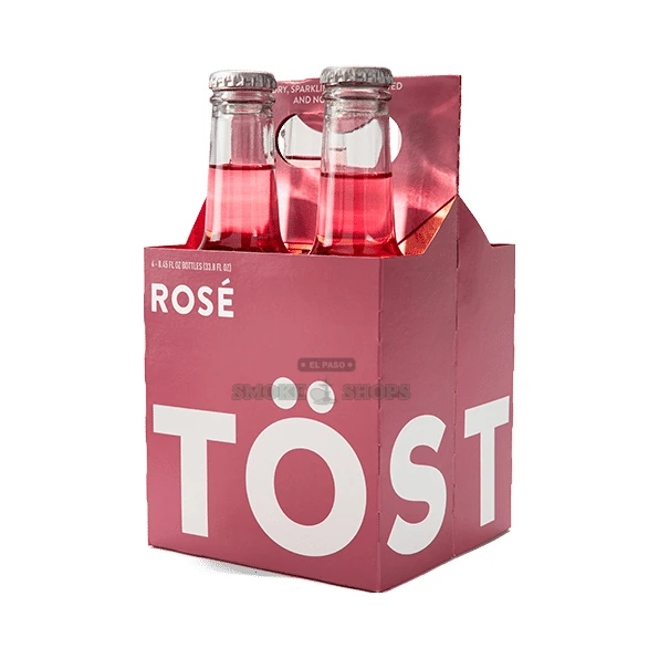 TOST Rose alcohol-free sparkling beverage in El Paso, 25.4 fl oz bottle, vegan and kosher, same-day pickup