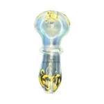 Triflower Glass Spoon Hand Pipe thumbnail
