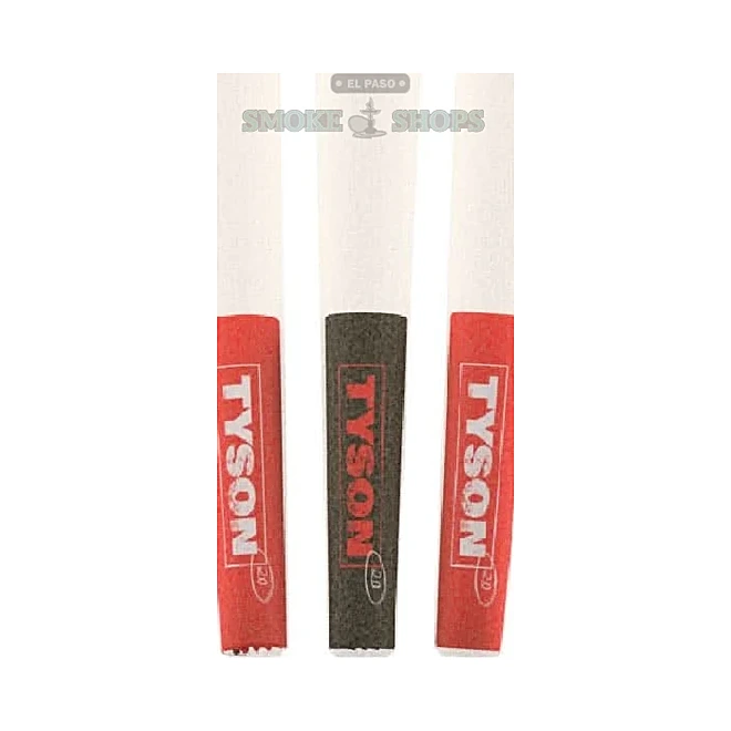 Tyson pre-rolled paper cones King Size in El Paso, 109 mm cones with tips, ready to fill, in stock at 9 stores