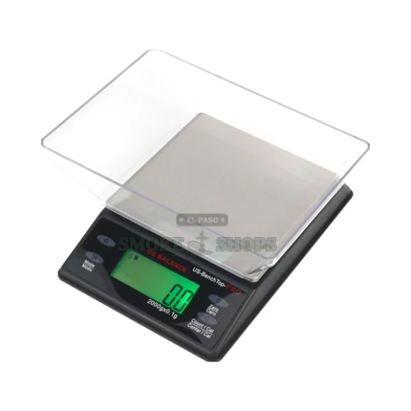US Balance US-BenchTop-PRO 2000g digital scale in El Paso, backlit LCD and stainless platform, same-day pickup