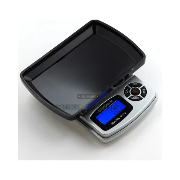 US Balance US Magnum 500 stainless steel pocket scale in El Paso, 500 g capacity, 0.1 g, backlit LCD, same-day pickup