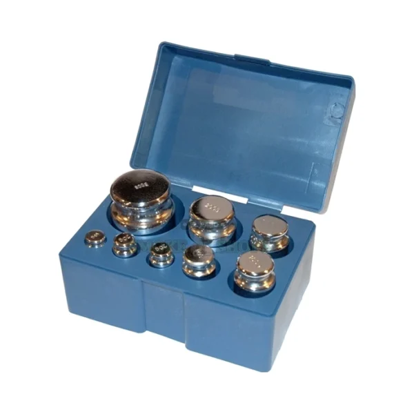 US Balance WS-1000 calibration weight set in El Paso, 1000 g across seven OIML M2 weights, same-day pickup