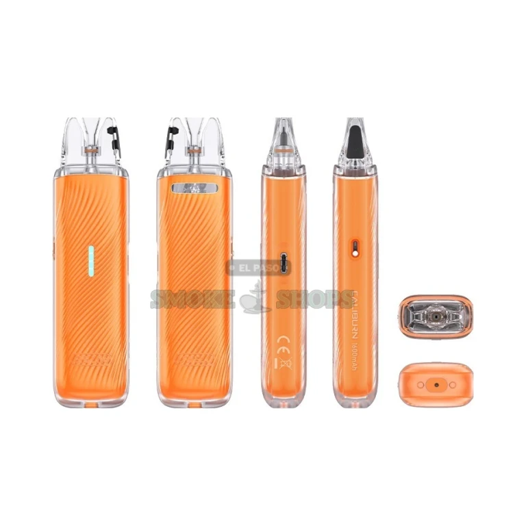 Uwell Caliburn G5 Lite pod kit in El Paso showing adjustable airflow switch and magnetic GPP pod, same-day pickup