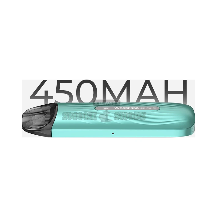 Vaporesso Osmall 2 flat pen pod system shown in hand for scale in El Paso, 86.8mm refillable vape