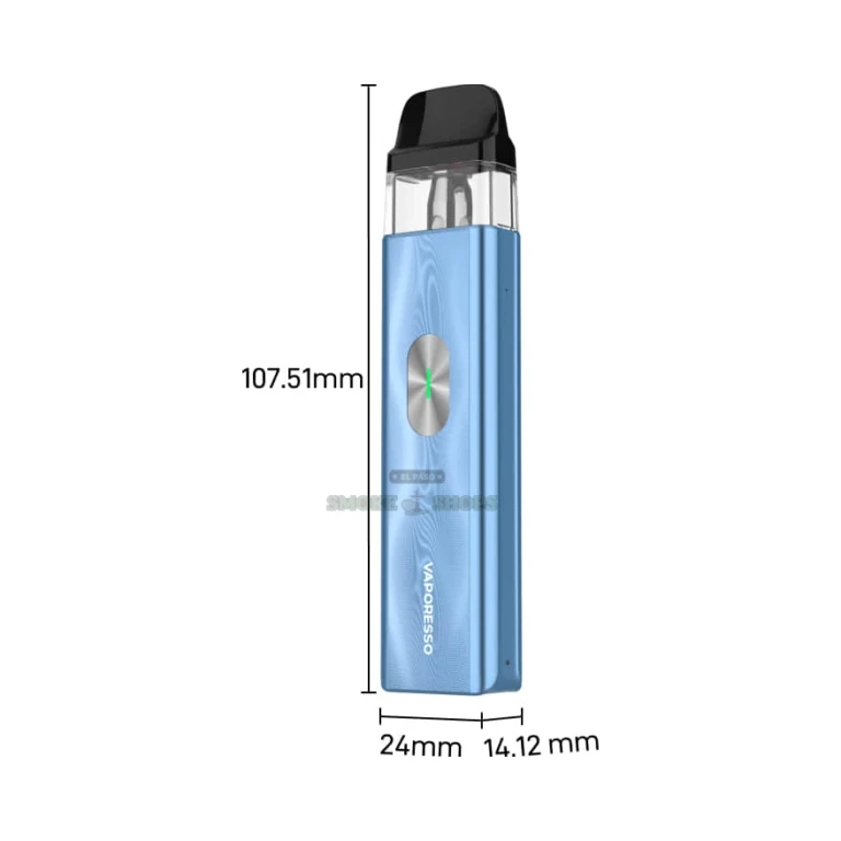 Vaporesso XROS 4 Mini refillable pod system in El Paso, 3 mL top-fill pod and USB-C charging, in stock
