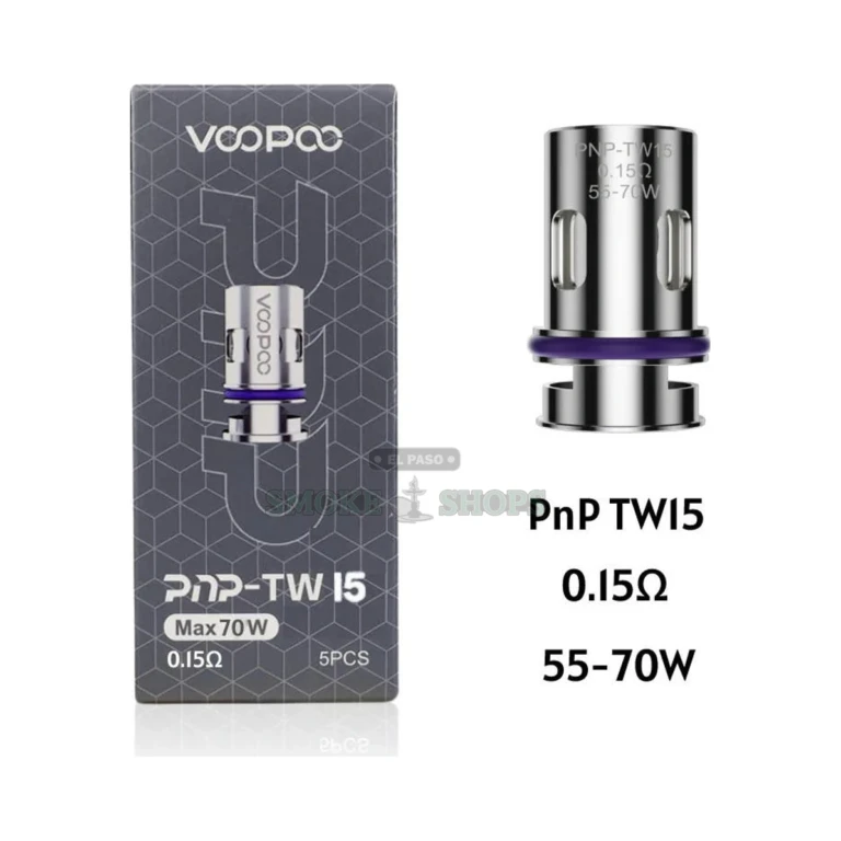 PnP Replacement Coils VooPoo TW15 at El Paso Smoke Shop, in stock near me for same-day pickup