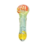 Wavey Glass Spoon Hand Pipe thumbnail