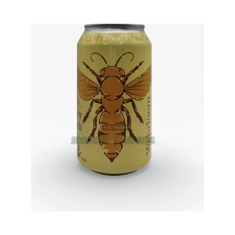 Craft Soda Wehrloom Honey Honey Cream Soda close-up at El Paso Smoke Shop, in stock near me for same-day pickup
