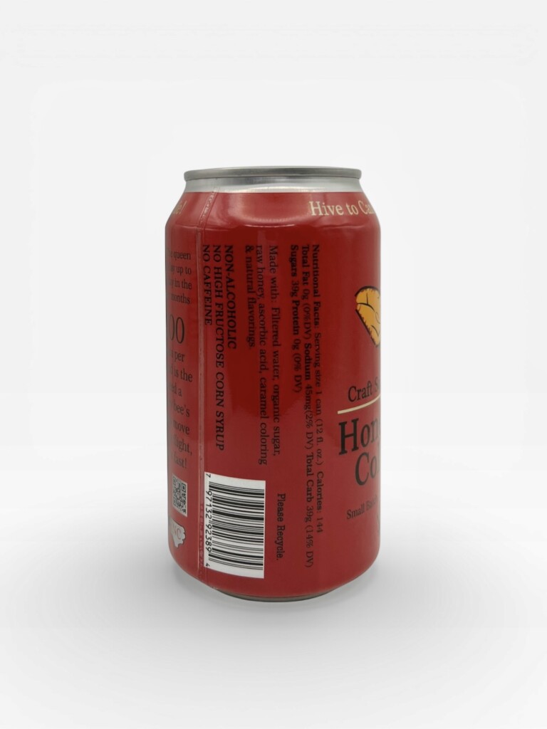 Wehrloom Honey craft soda 12 fl oz can in El Paso, raw honey sweetened and caffeine free, same-day pickup