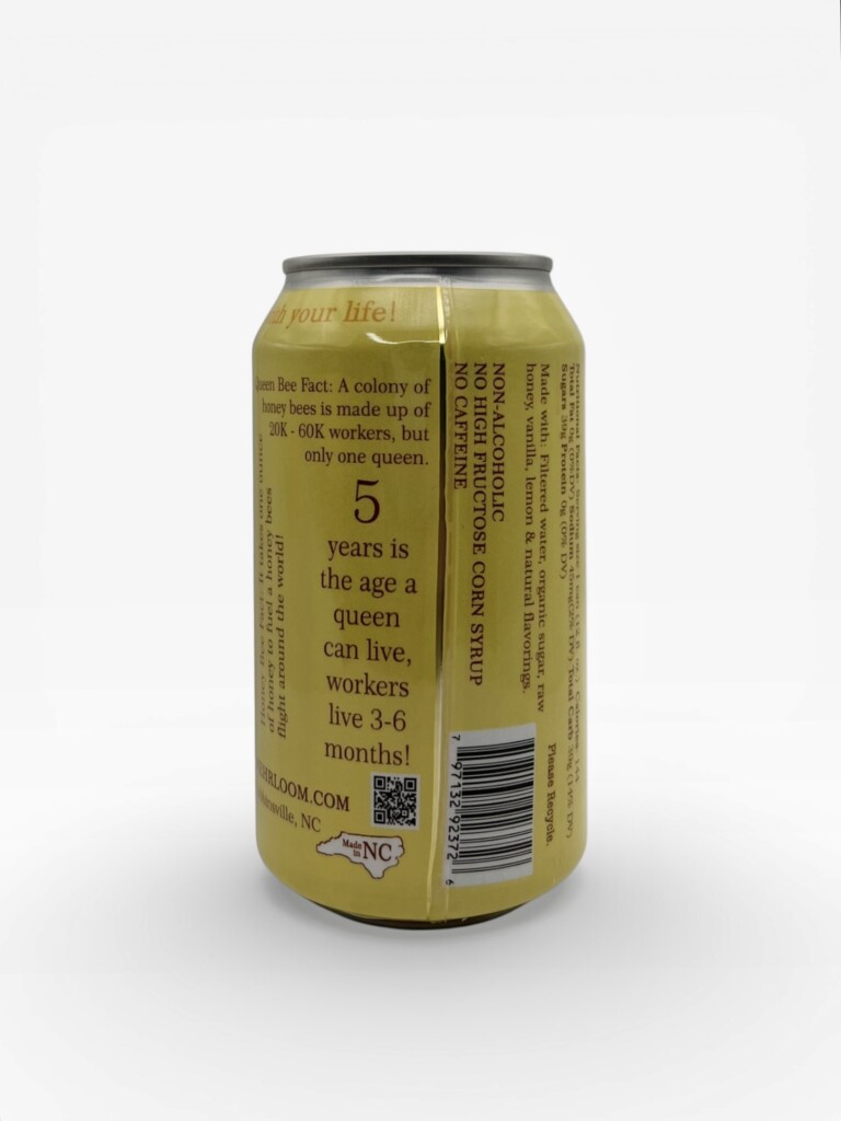 Wehrloom Honey craft soda 12 fl oz can in El Paso, raw honey sweetened and caffeine free, same-day pickup