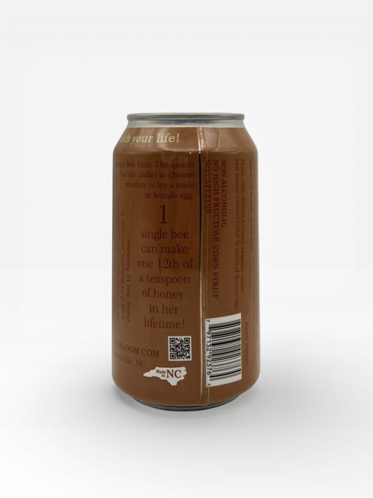 Wehrloom Honey craft soda 12 fl oz can in El Paso, raw honey sweetened and caffeine free, same-day pickup