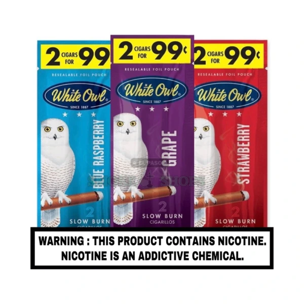 White Owl cigarillos two-stick foil pouch in El Paso, sweet mild cigarillo, same-day in-store pickup