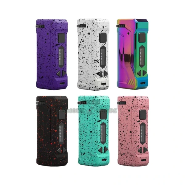 Wulf Uni Pro 510 thread battery in El Paso, 650 mAh adjustable voltage box mod with OLED screen, same-day pickup