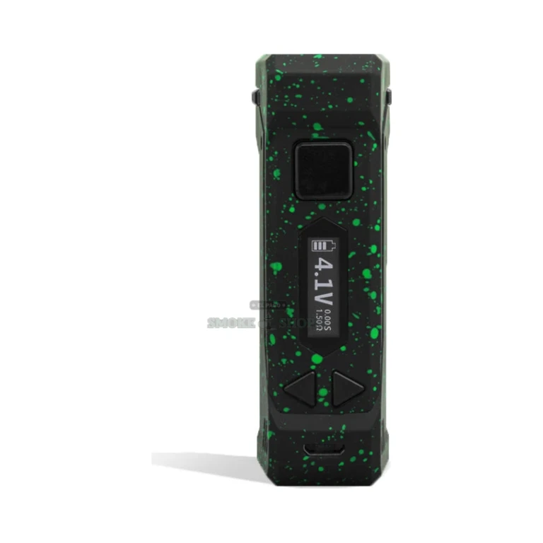 Uni Pro Wulf Black Green Spatter close-up at El Paso Smoke Shop, in stock near me for same-day pickup