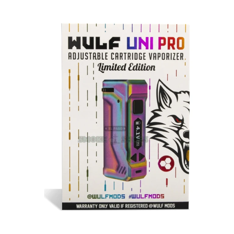 Uni Pro Wulf Full Color close-up at El Paso Smoke Shop, in stock near me for same-day pickup