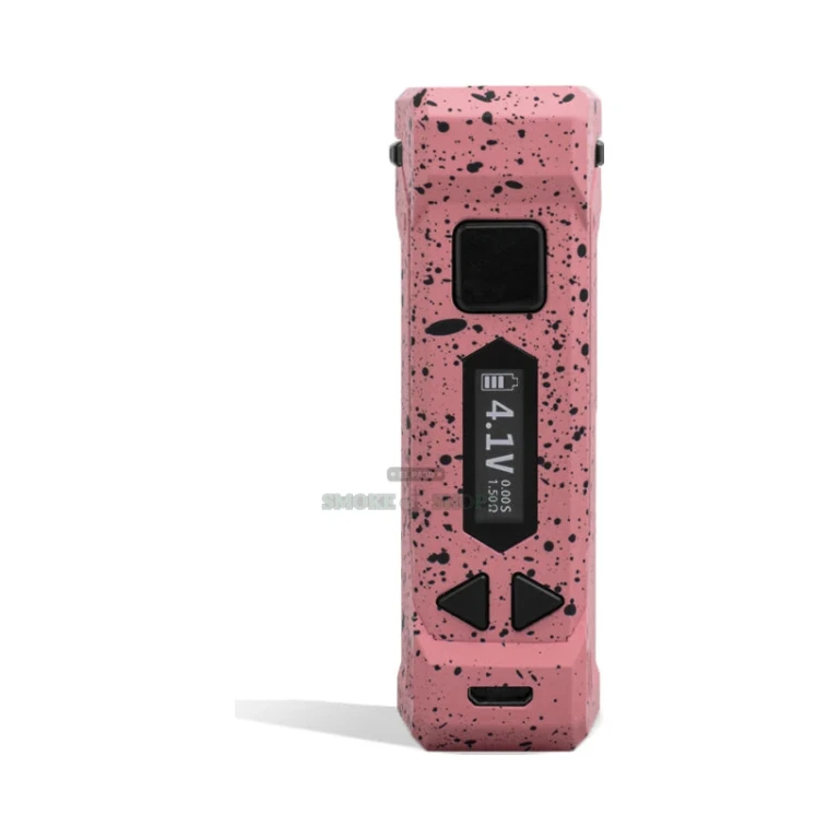 Uni Pro Wulf Pink Black Spatter close-up at El Paso Smoke Shop, in stock near me for same-day pickup