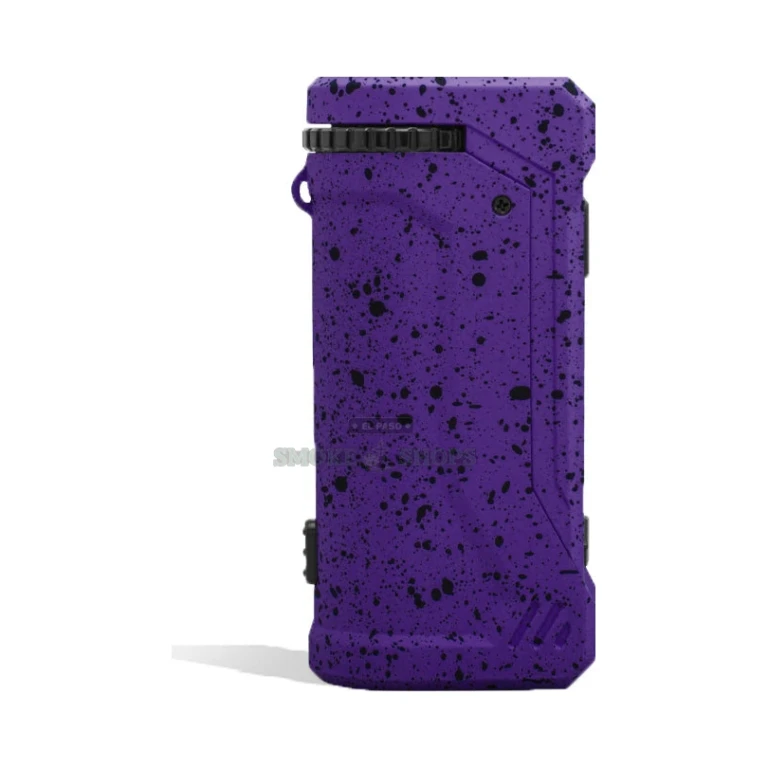 Uni Pro Wulf Purple Black Spatter close-up at El Paso Smoke Shop, in stock near me for same-day pickup