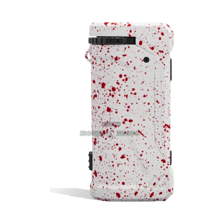 Uni Pro Wulf White Red Spatter close-up at El Paso Smoke Shop, in stock near me for same-day pickup