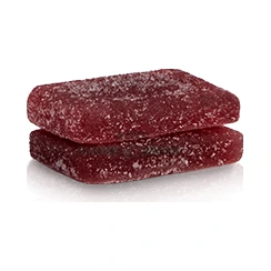 CBD Gummies 50mg 2ct Pack WYLD Huckleberry close-up at El Paso Smoke Shop, in stock near me for same-day pickup