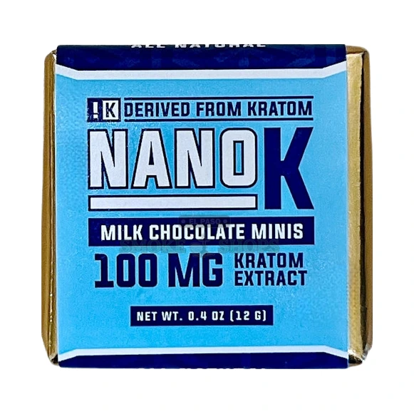 Xite NanoK Kratom Mini Chocolate kratom edible in stock at El Paso Smoke Shop