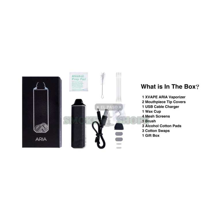 XVape Aria ceramic oven chamber and magnetic mouthpiece in El Paso, dual-use vaporizer, same-day pickup