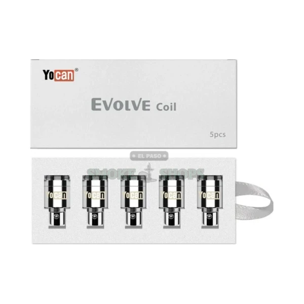 Yocan Evolve Dual Quartz Coil in El Paso, 5-Pack QDC