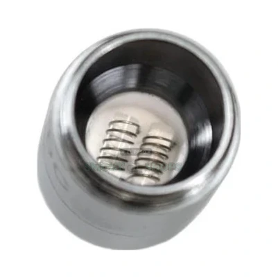 Yocan Evolve Plus quartz dual coil packaging front in El Paso, 5 replacement coils, same-day in-store pickup