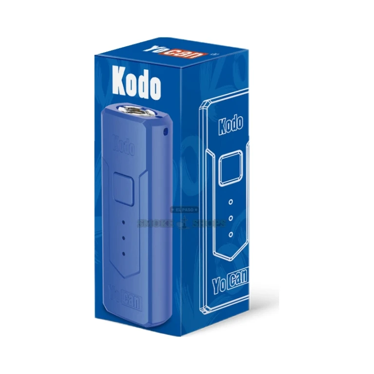 Kodo Battery Yocan Blue close-up at El Paso Smoke Shop, in stock near me for same-day pickup