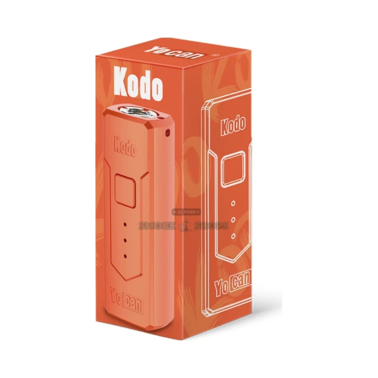 Kodo Battery Yocan Orange close-up at El Paso Smoke Shop, in stock near me for same-day pickup